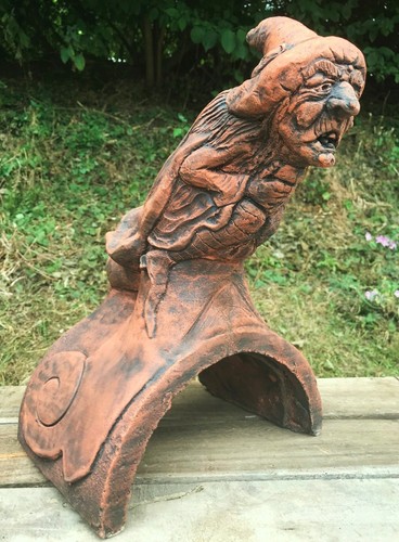 Witch roof finial decorative