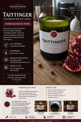 Taittinger champagne bottle - taittinger,