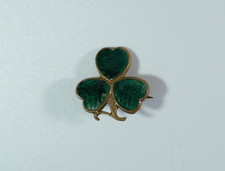 Irish Shamrock Gold Tone