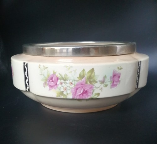 Art deco fruit bowl - fruit, &