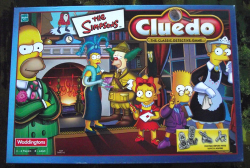 Cluedo the simpsons - the,