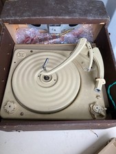 Vintage valve record player HMV 2009