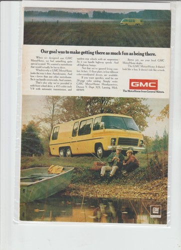 Original 1974 gmc motorhome - original,