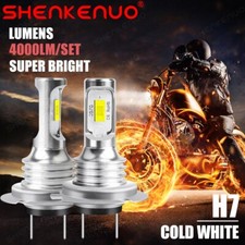 2x H7 LED HEADLIGHT BULBS CONVERSION KIT WHITE 6000k FOR VAUXHALL ASTRA INSIGNIA