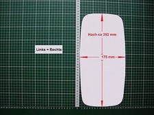 Mirror glass replacement glass