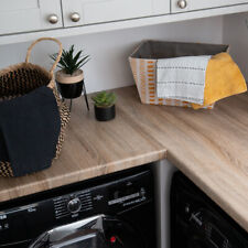 Self Adhesive Vinyl Wrap Film for Kitchen Doors & Worktops dc fix Sonoma Oak