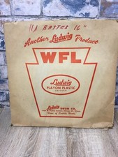 Vintage 1950's WFL LUDWIG DRUMS 16"Drum head Playon