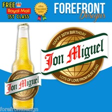 Personalised Beer/Lager bottle