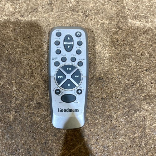 Goodmans remote control silver - remote,