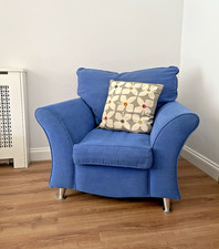 Modern Armchair Blue - Excellent condition, suitable for lounge or holiday home