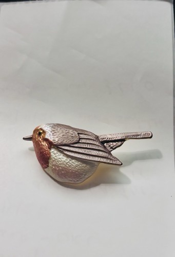 Robin brooch - robin,