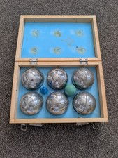 Pétanque Boules Set x6 With