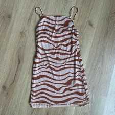 Topshop Brown stripe, double