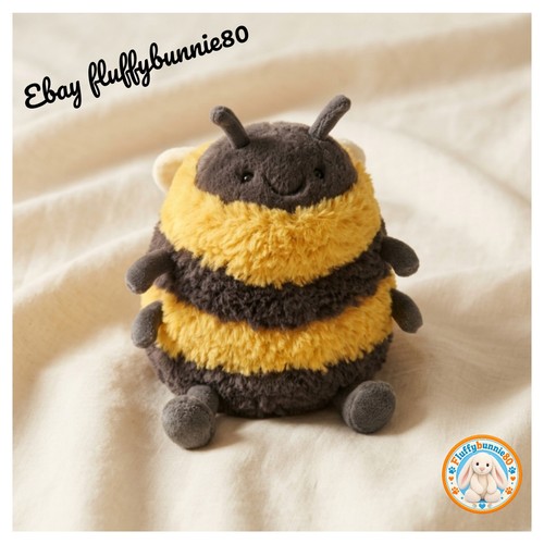 Bee plush soft toy - toy, yellow