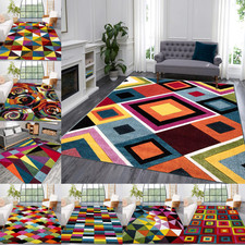 Multi Colour Rug Large Area