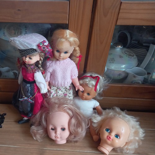 Vintage dolls hong - vintage, 10"-14