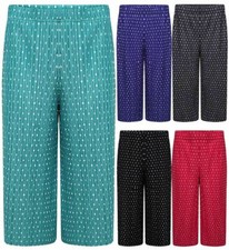 Womens 3/4 Crinkled Polka Dot