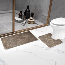 Bath Mat Set 2 Piece Non-Slip