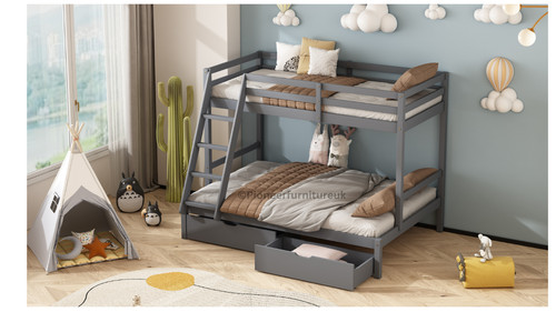 Triple bunk bed - 4ft,