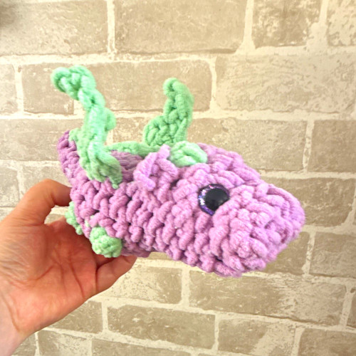 Handmade crochet pink - 🐉,