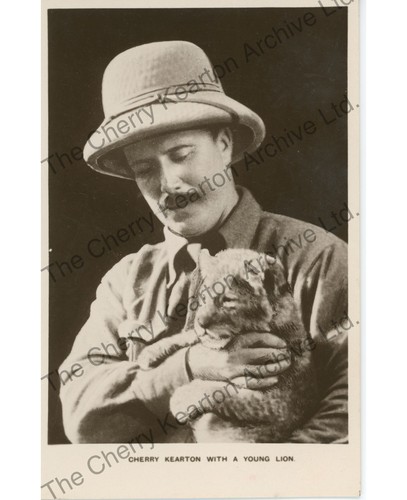 Vintage rppc cherry kearton - vintage,