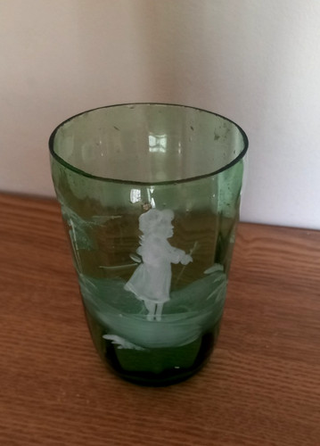 Vintage mary gregory green - mary,