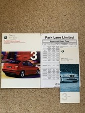 BMW 3 Series E36 Brochure +