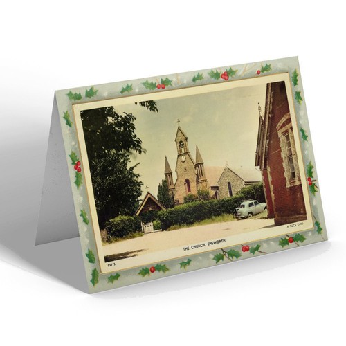 Christmas card vintage - christmas,