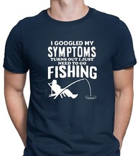 Funny Fishing Symptoms T-shirt
