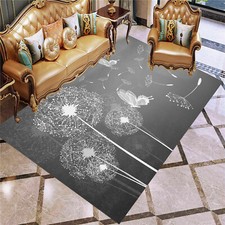 Dandelion Gray Rug Doormat