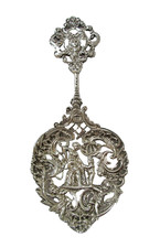 Antique Pierced Silver Bonbon
