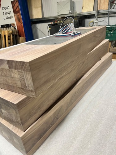 Solid walnut stair - solid,