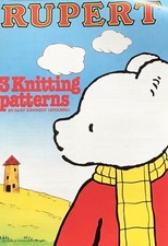 Cartoon Knitting Pattern Book - Gary Kennedy - Rupert Bear