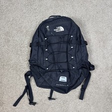 The North Face Black Nylon Zip Multi Compartment Borealis Backpack