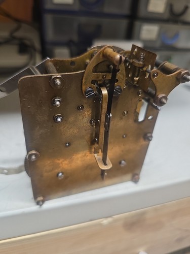Antique german clock mechanism - german,