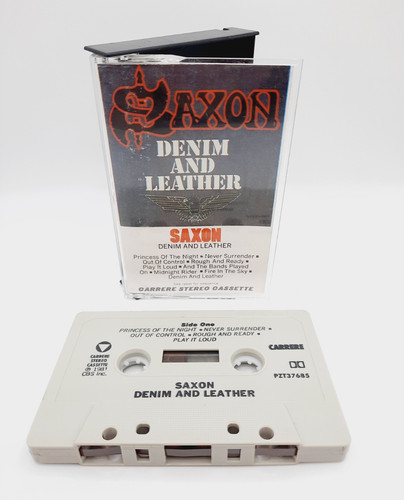 Saxon denim and - denim, leather