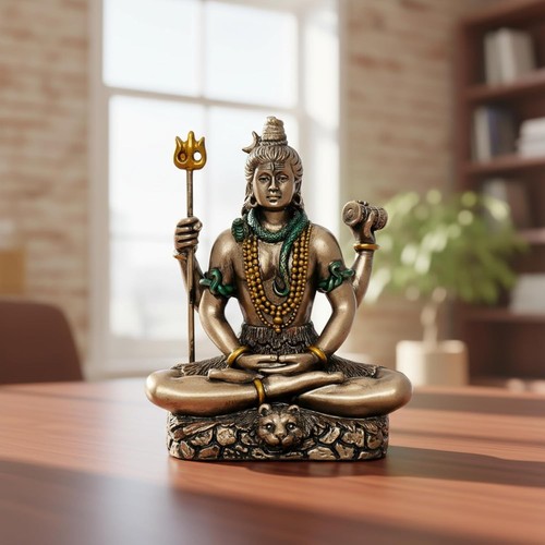 Bronze sitting lord - bronze,