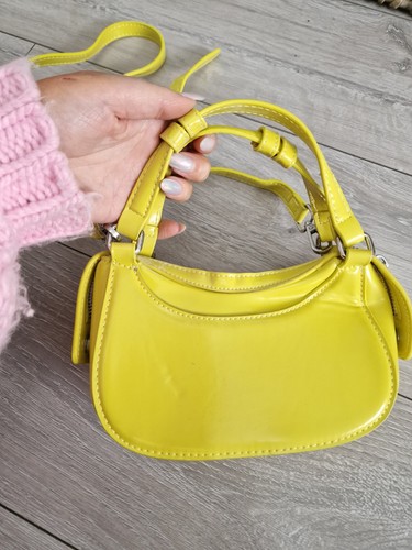 Zara patent mini lime green - mini,