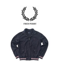 Fred Perry Men's Harrington Navy