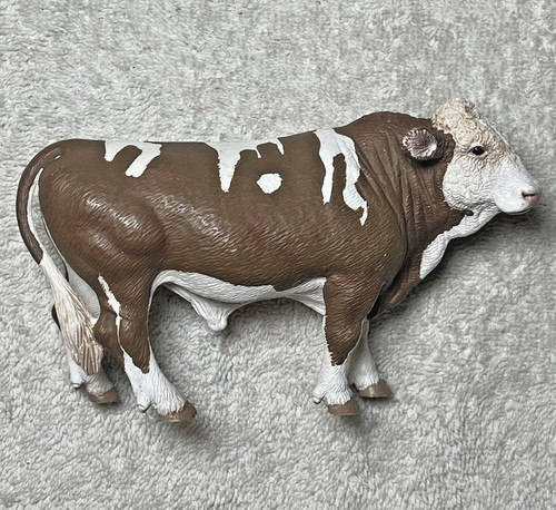 Schleich french simmental bull - french,