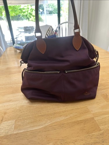 Vtg dooney bourke purple - bourke,