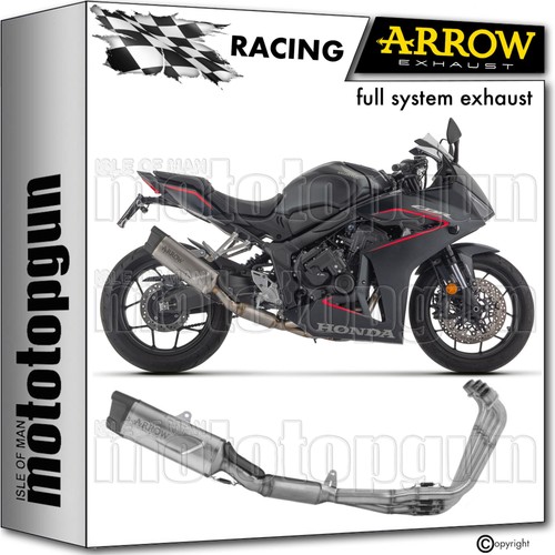 Arrow full exhaust - full, open