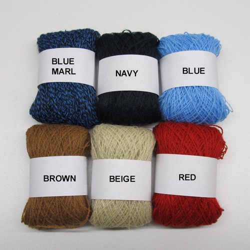 Balls 2ply wool yarn - of, /