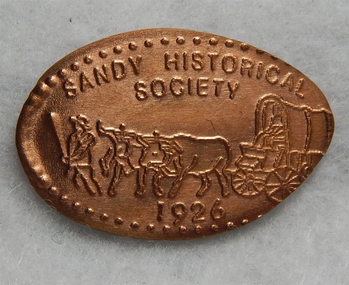 Drawn covered wagon sandy - ~,