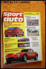 Sports Car 4/91 Renault Alpine Lancia Thema 8.32 Calibr