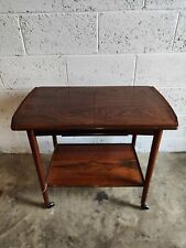 Danish Mid Century Rosewood Bar Cart For Svendborg Mobler