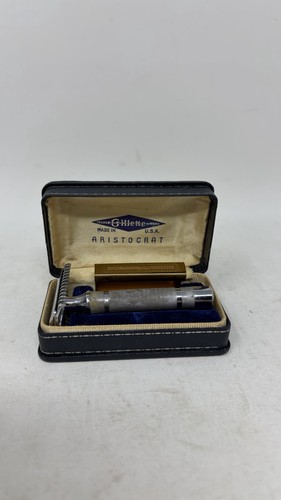Antique gillette safety razor - safety,