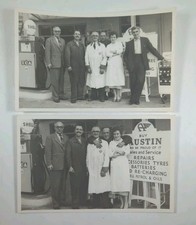 Vintage Photo Petrol Station