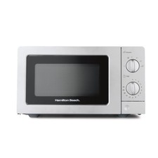 Microwave, 20L Standard Silver Microwave by Hamilton Beach, 700W, HB70T20S
