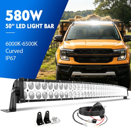 24v 580w curved led - 50",